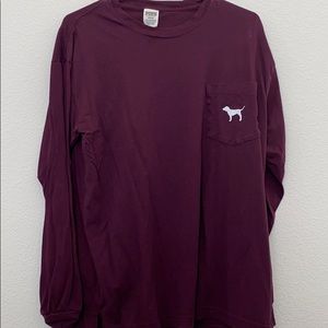 Pink Maroon Long Sleeve